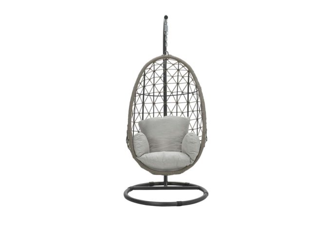 MÖBELSCHAU Hängesessel Rope taupe