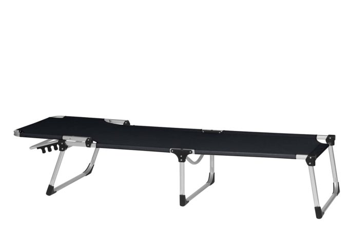 MÖBELSCHAU Dreibeinliege schwarz