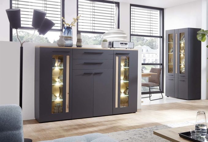 MÖBELSCHAU Highboard Loft