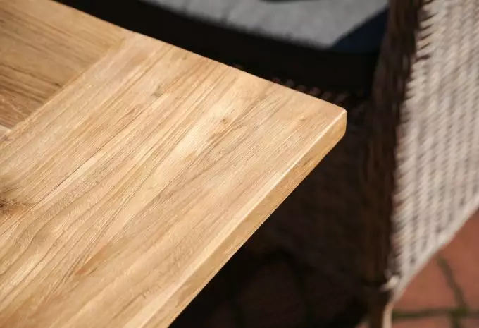 MÖBELSCHAU Gartentisch Teak massiv