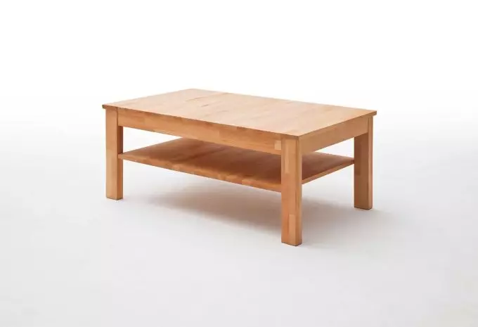 MÖBELSCHAU Couchtisch Kernbuche massiv
