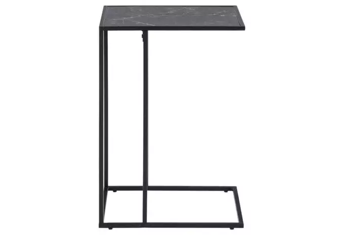 MÖBELSCHAU Couchtisch Metall schwarz lackiert